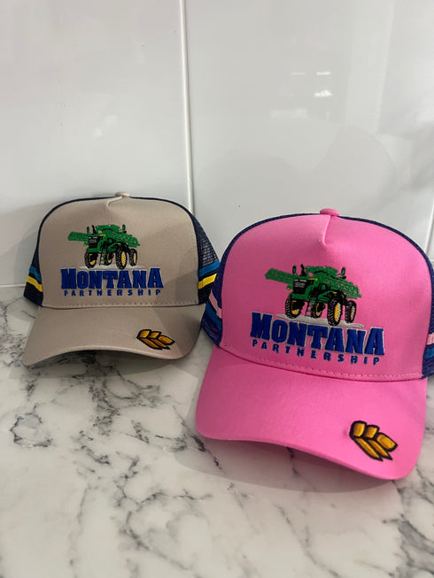 Montana Partnership Trucker Cap Pink